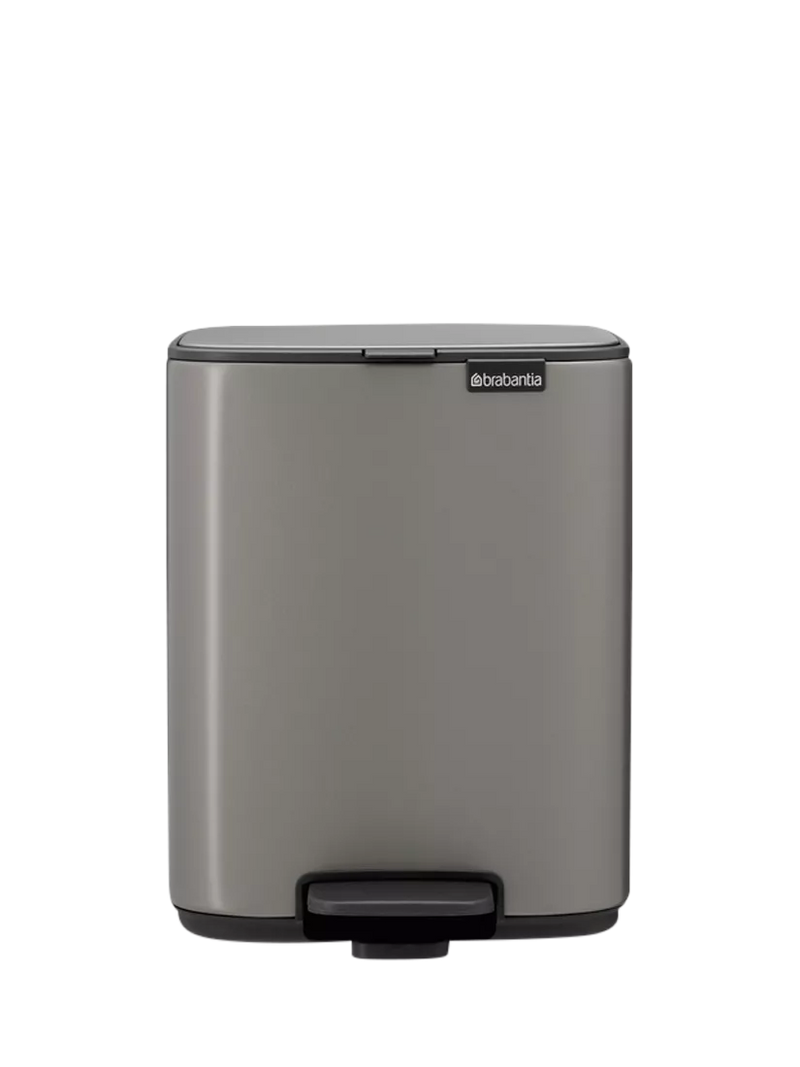 Brabantia Bo bathroom pedal bin Platinum 7L, UK version