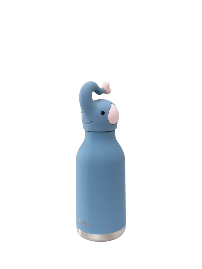 Asobu Elephant Bestie water bottle blue 16oz - British product