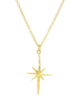 John Lewis Ottoman Hands Northern Star Necklace Gold- Buy online at McGrocer