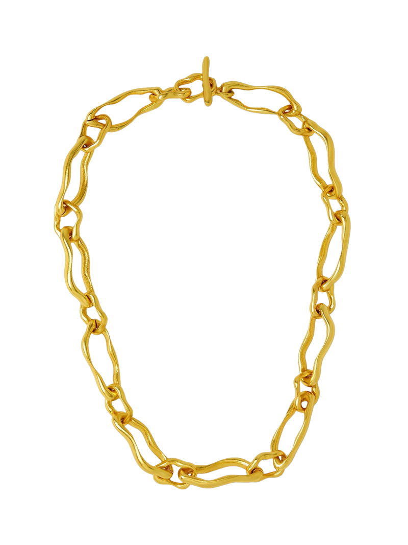 Ottoman Hands Etta chain necklace gold - (British brand)
