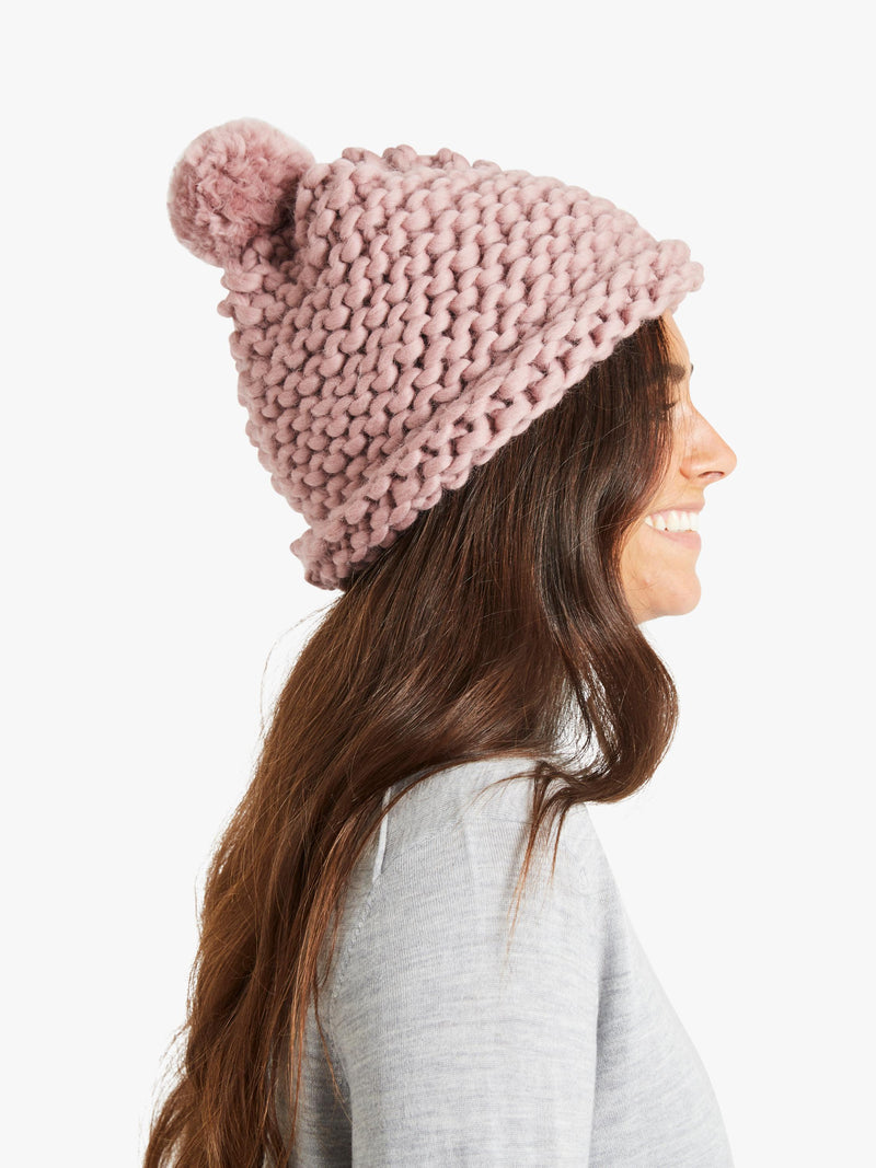 Wool And The Gang Happy Daze Beanie pattern, UK version