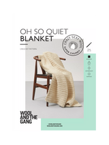 John Lewis Wool And The Gang Oh So Quiet Blanket Crochet Pattern- Buy online at McGrocer