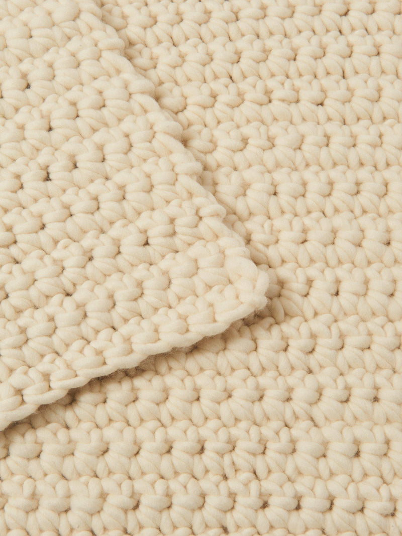 Wool And Gang crochet pattern Oh So Quiet Blanket, UK version