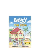 John Lewis Bluey The Sign Book- Buy online at McGrocer