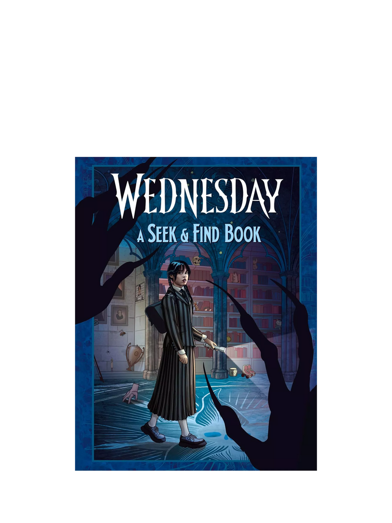 Wednesday Seek and Find kids book, imported from the UK
