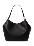 Kate Spade black Deco Tulip leather tote bag, imported from the UK