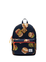 John Lewis Herschel Supply Co. Kids' Heritage Backpack, Burgers & Fries, 15L- Buy online at McGrocer