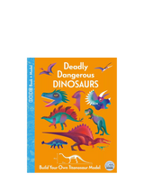 John Lewis Deadly Dangerous Dinosaurs Kids' Book and Model Kit- Buy online at McGrocer