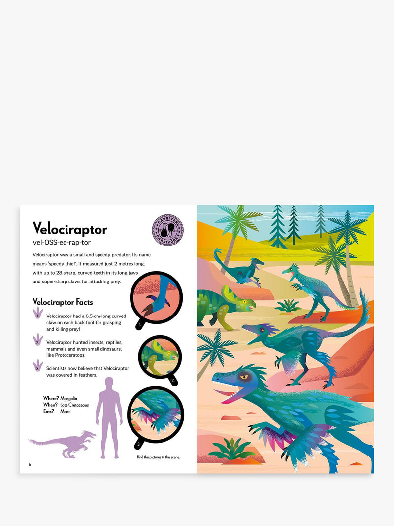 Deadly Dangerous Dinosaurs book and model kit - British product
