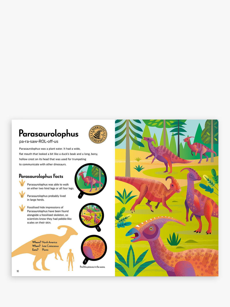 Deadly Dangerous Dinosaurs book and model kit - British product