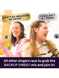 Lucky Egg karaoke party game duets, imported from the UK