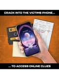 Lucky Egg Death At Area 51 escape room board game, UK version