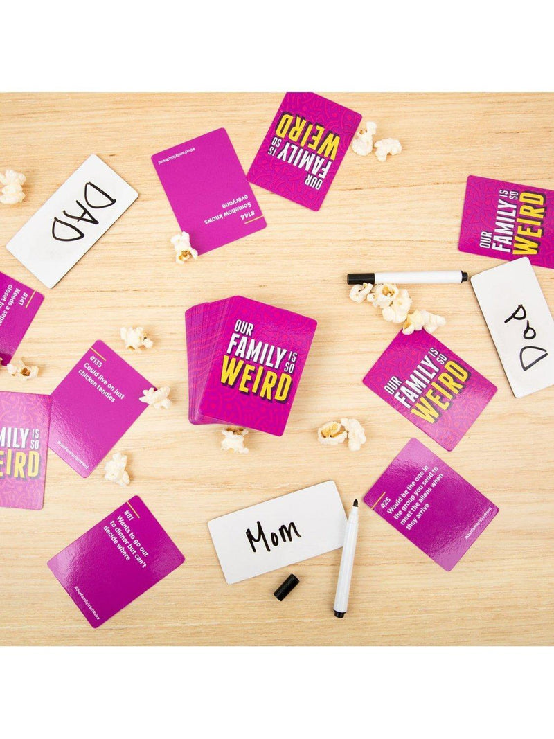 DSS Games Our Family Is So Weird party game - British product