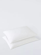 John Lewis John Lewis Hungarian Goose Feather & Down Standard Pillow Pair Medium (3)- Buy online at McGrocer