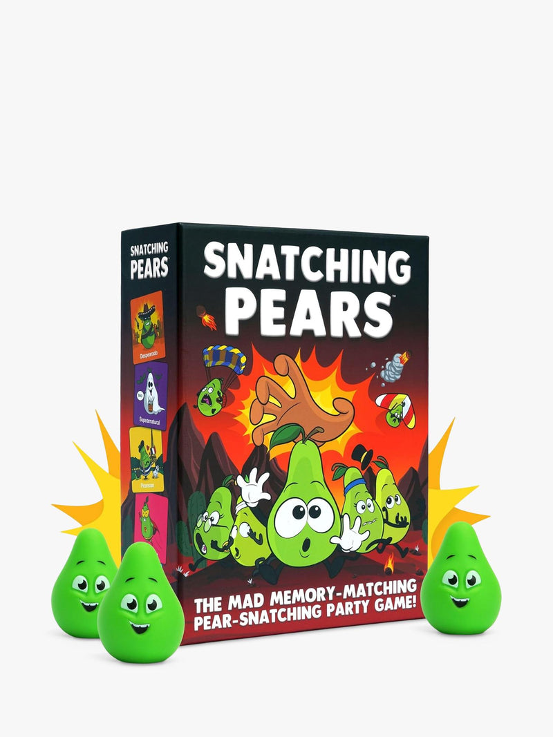 Happy Yeti Games Snatching Pears party game (British brand)