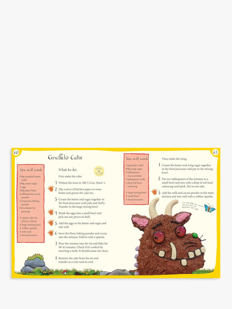 The Gruffalo Gruffalo Crumble recipe book hardback (British brand)