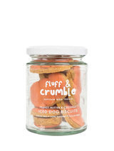 John Lewis Fluff & Crumble Pumpkin Dog Biscuits Hand-Iced Treats- Buy online at McGrocer