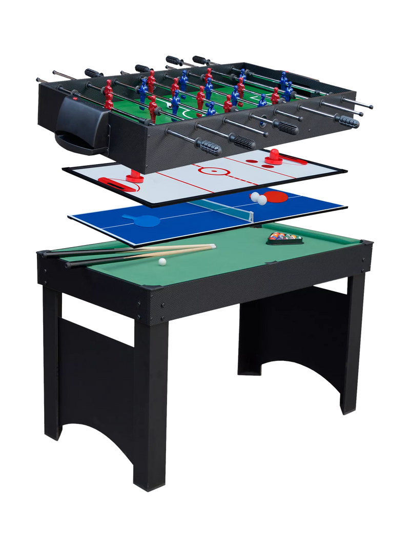 Gamesson Jupiter 4-in-1 games table with accessories, UK version
