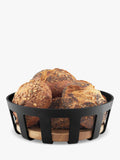 Eva Solo bread basket black/natural with bamboo base (British brand)