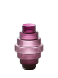 pols potten purple glass vase H30cm - British product