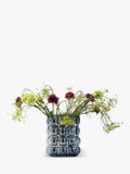 Pols Potten Bubble large glass vase blue (British brand)