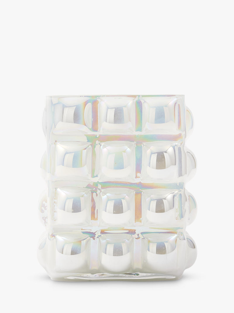 pols potten Bubble Large Glass Vase white, imported from the UK