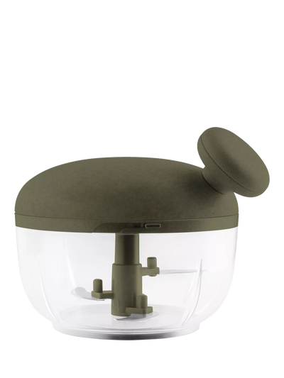 John Lewis Eva Solo Green Tools Manual Mini Chopper Vegetable Chopper and Whisk- Buy online at McGrocer