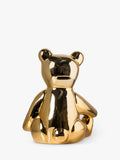 pols potten teddy moneybox gold, UK version