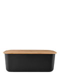Eva Solo bamboo lid bread bin black, UK version
