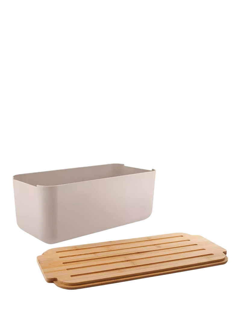 Eva Solo bread bin sand bamboo lid, imported from the UK