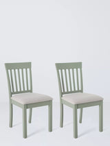 John Lewis John Lewis Wilton Slatted Dining Chair Set of 2- Buy online at McGrocer