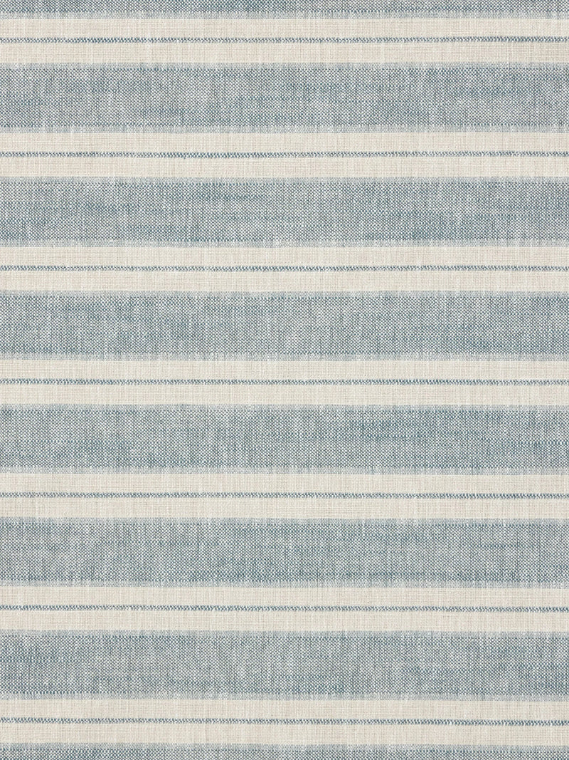 John Lewis Whitby Stripe furnishing fabric Bluestone, UK version