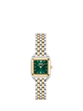 HUGO BOSS Mae Petite green dial bi-colour watch - British product