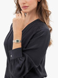 HUGO BOSS Mae Petite green dial bi-colour watch - British product
