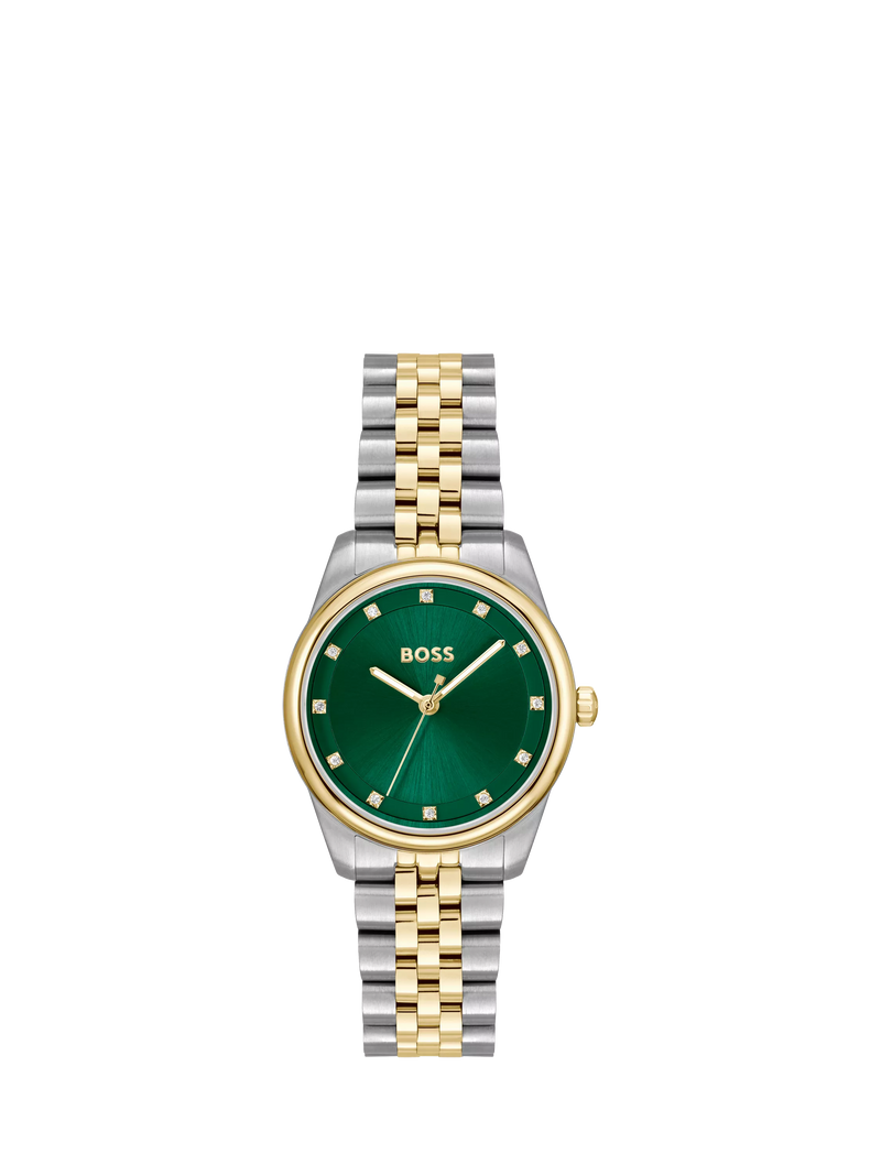 HUGO BOSS women's bi-colour watch 32mm, imported from the UK