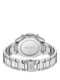 HUGO BOSS men's chronograph watch 43mm stainless steel (British brand)