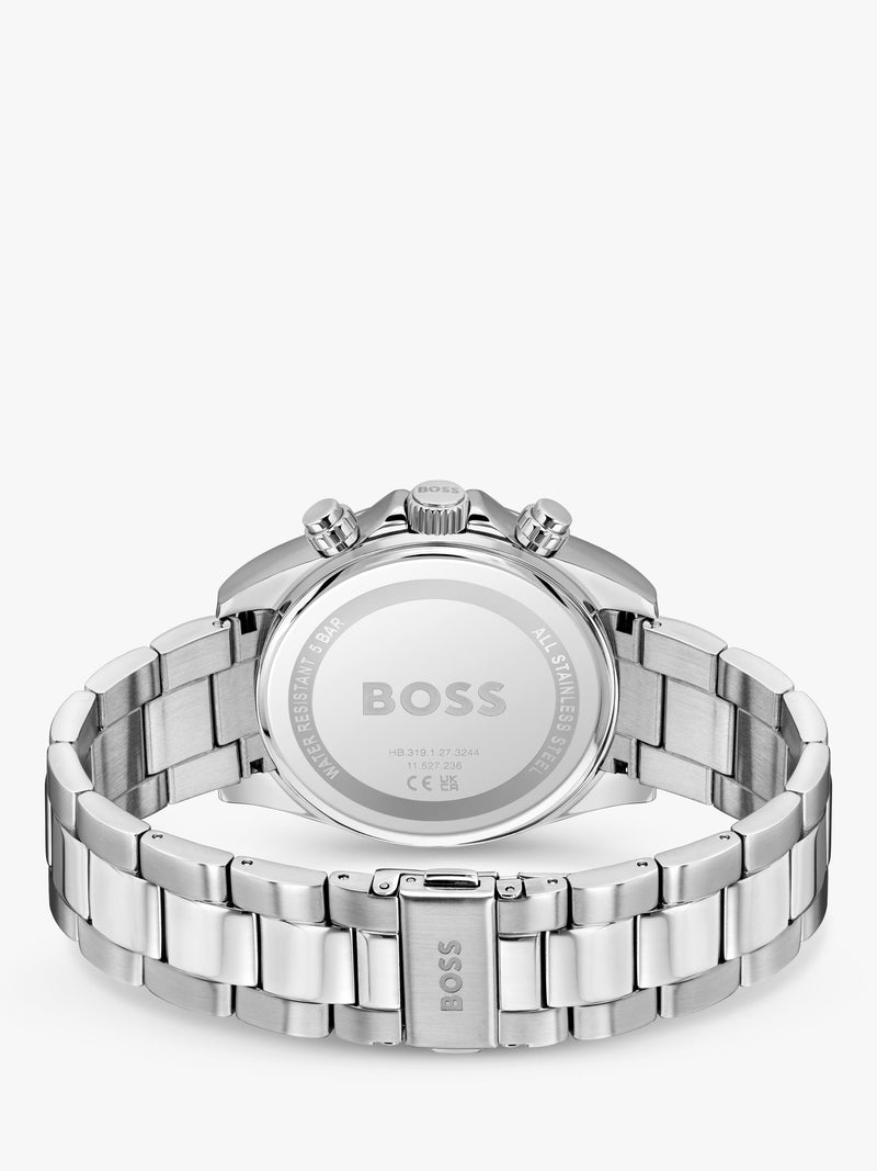 HUGO BOSS Hero bracelet chronograph watch 43mm, UK version