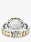 HUGO BOSS Here chronograph watch bi-colour bracelet, imported from the UK