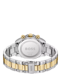 HUGO BOSS Here chronograph watch bi-colour bracelet, imported from the UK