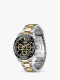 HUGO BOSS Here chronograph watch bi-colour bracelet, imported from the UK