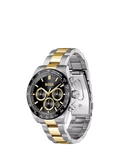 HUGO BOSS Here chronograph watch bi-colour bracelet, imported from the UK