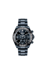 John Lewis HUGO BOSS Hero Chronograph Men's Bracelet Watch, Blue- Buy online at McGrocer