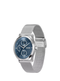 Hugo Boss men's Principle Master mesh strap watch blue dial, UK version