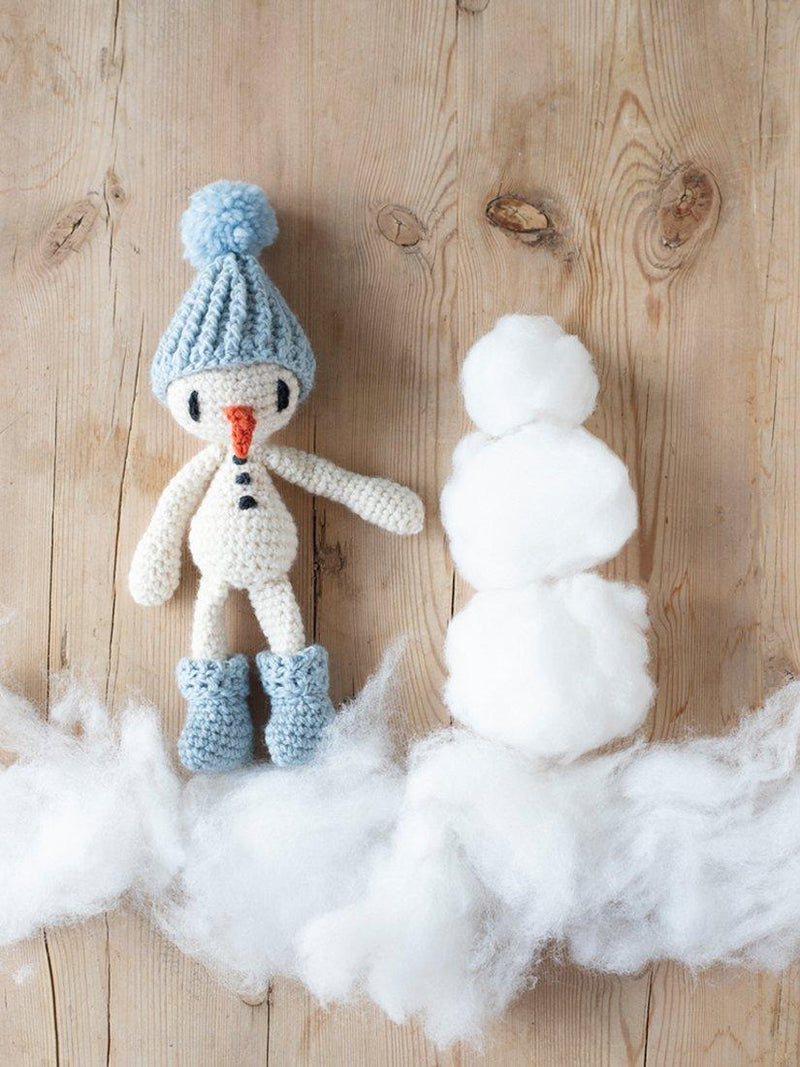 TOFT snowman crochet kit for beginners, imported from the UK