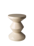 pols potten Zig Zag stool beige designer piece, imported from the UK