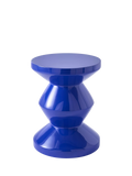 pols potten Zig Zag Stool in blue - British product