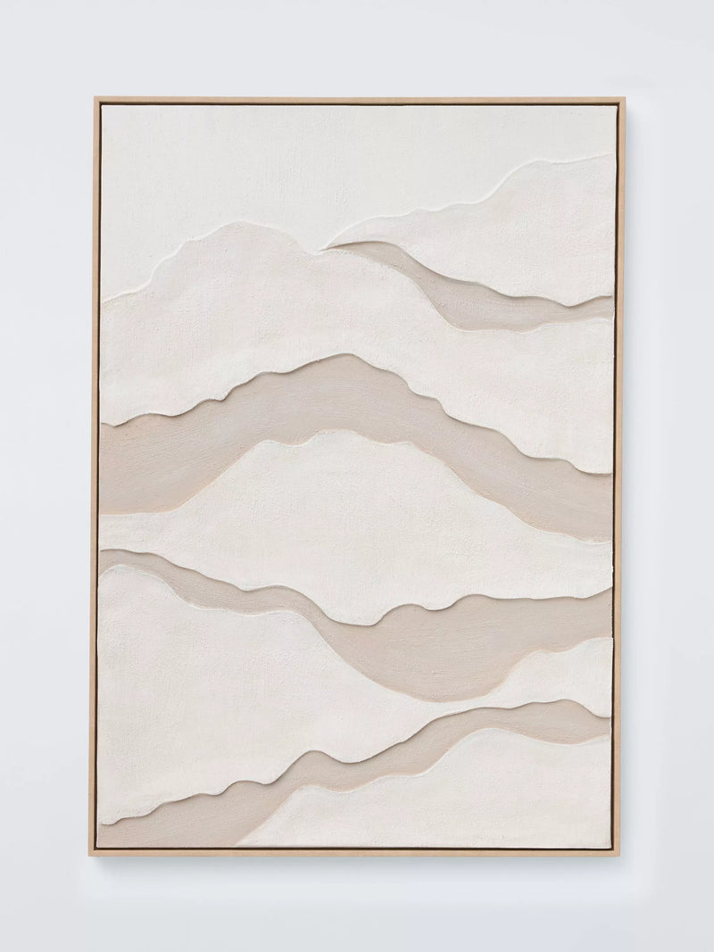 John Lewis Cloud framed canvas 100x70cm (British brand)