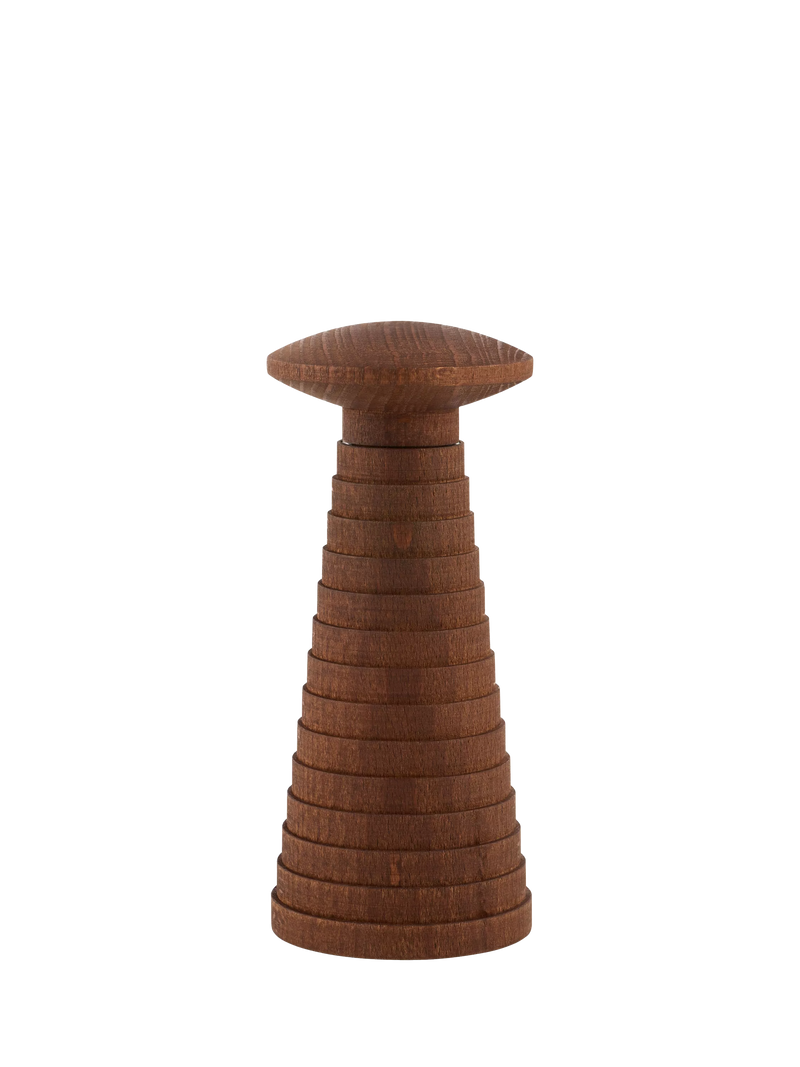 Alessi Yucatan beech wood salt pepper mill (British brand)