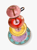 pols potten Grandpa high tea tiered porcelain set, UK version