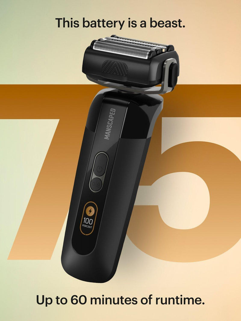 MANSCAPED The Chairman Pro electric foil shaver black (British brand)